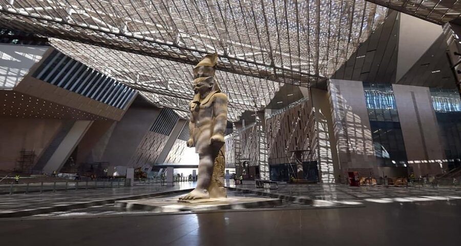 Cairo: Grand Egyptian Museum QR Ticket - Four exhibition halls tell the larger story