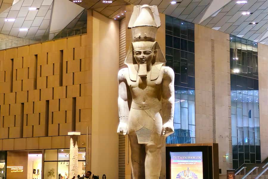 Cairo: Grand Egyptian Museum Ticket w/ Opt. Guide & Transfer - Entering the museum and finding your footing