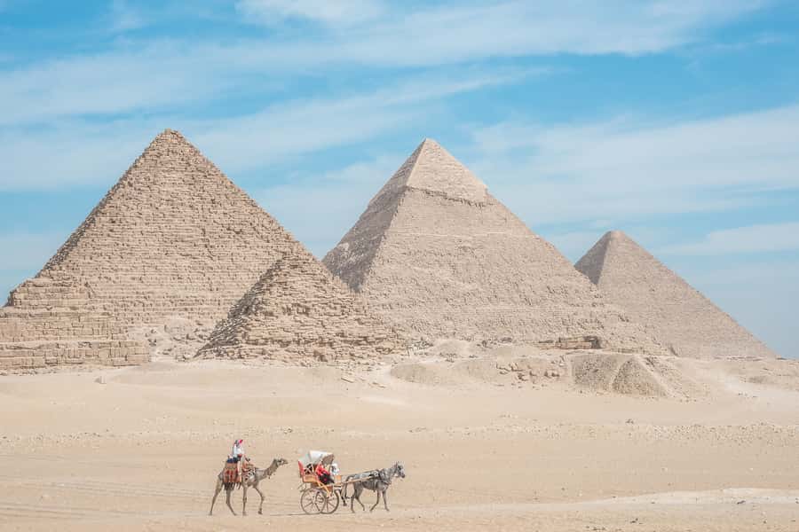 Cairo: Half Day Pyramids Tour by Camel or Horse Carriage - Camel ride or horse carriage: choose carefully