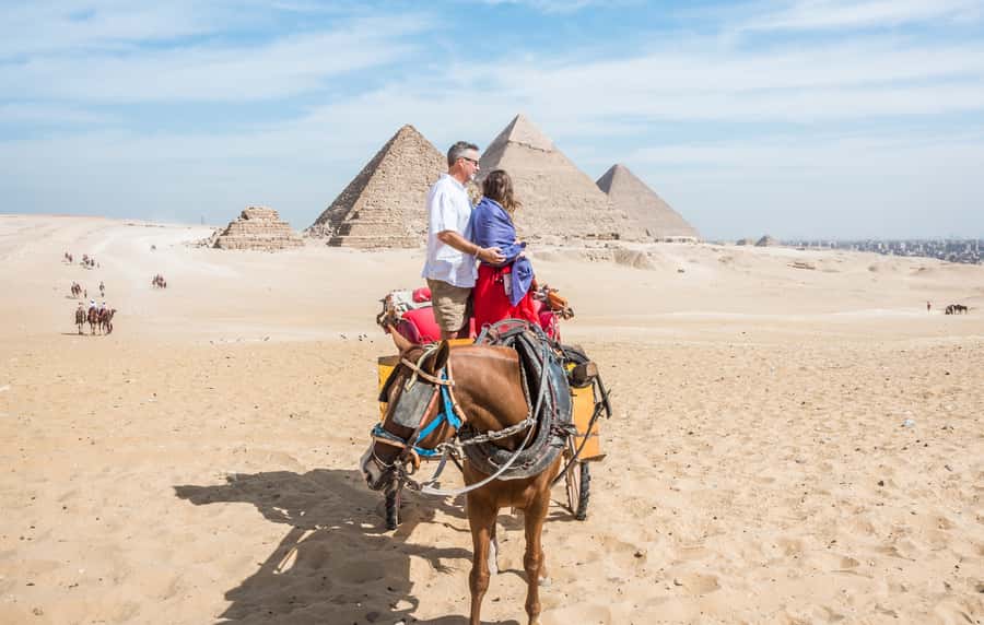 Cairo: Half Day Pyramids Tour by Camel or Horse Carriage - Pickup from Cairo, Giza, and the long ride question