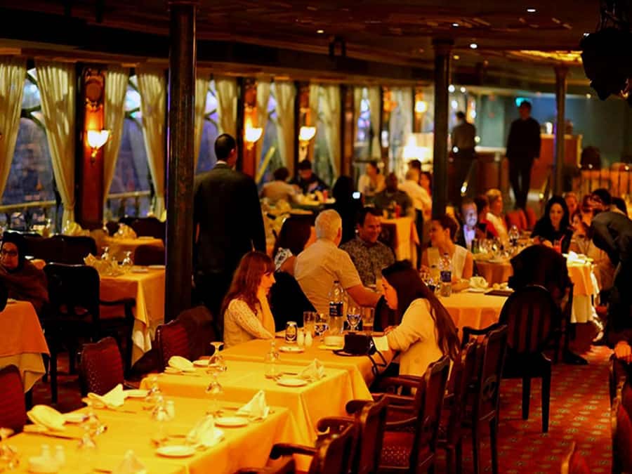 Cairo: Nile Dinner Cruise with Belly Dancer Show with Pickup - Setting sail for two hours on the Nile