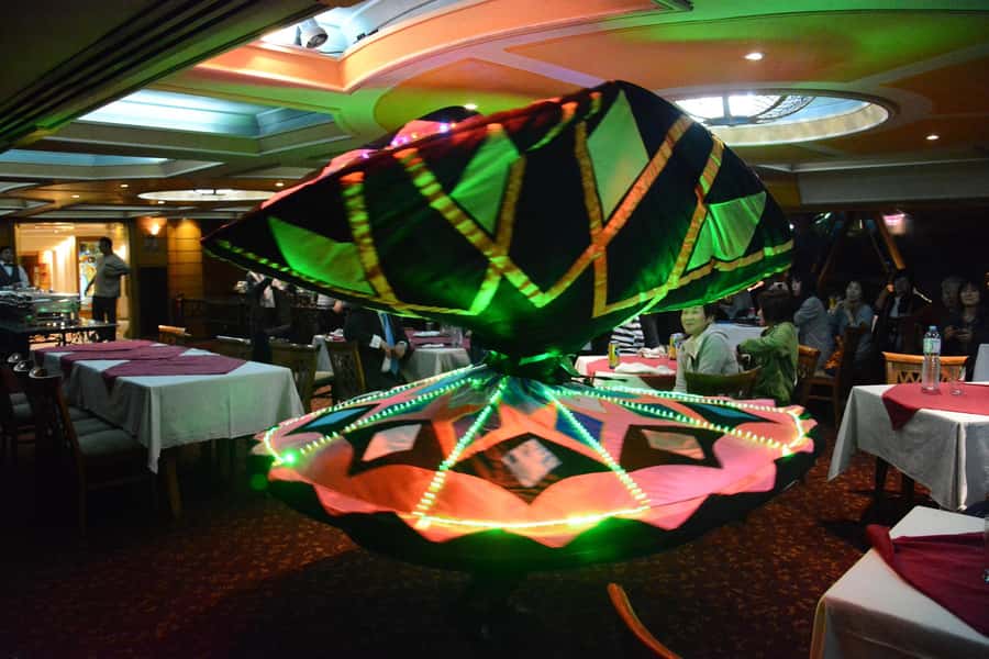 Cairo: Nile Sunset Dinner Cruise, Show & Optional Transfer - Dinner with a broad open buffet