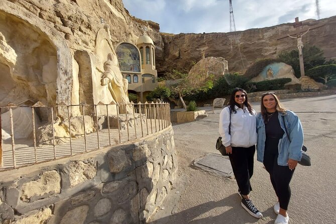 Cairo Old Coptic Church and Monastery St Simon Cave Church - The Hanging Church and its unusual position
