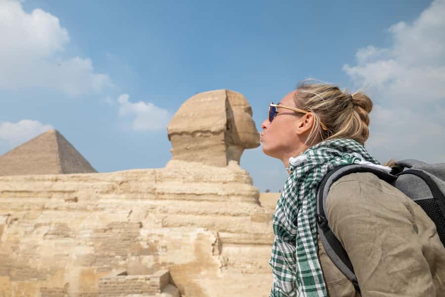 Cairo: Private Tour to Giza Pyramids with Camel Ride & Lunch - The pyramids: begin with the ancient world’s great survivor