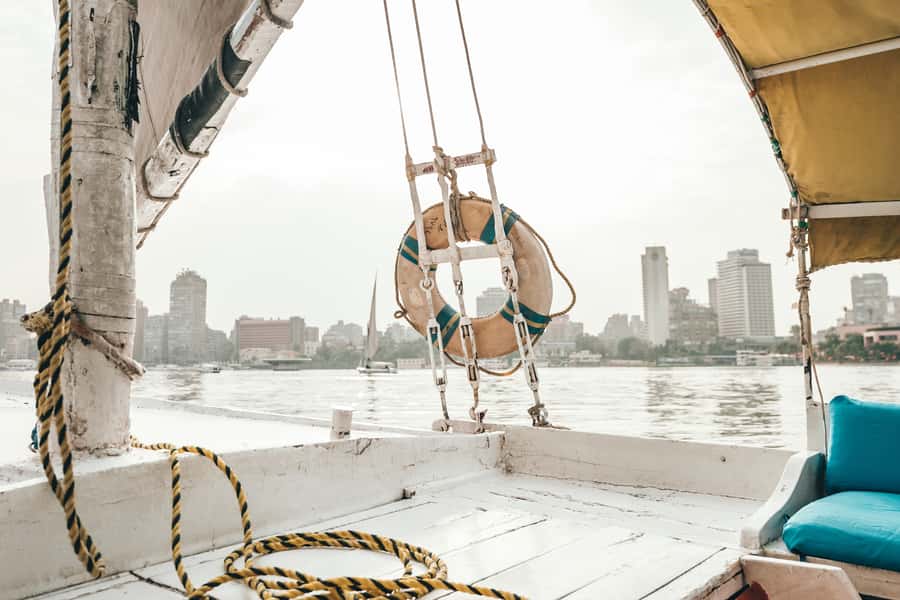 Cairo: Pyramids and Sphinx Tour with River Nile Felucca Ride - The Nile felucca ride: the quietest hour