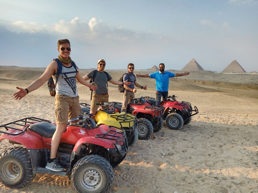 Cairo: Pyramids Quad Bike Adventure & Optional Camel Ride - Who should book this experience?