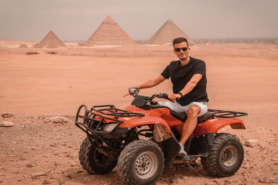 Cairo: Pyramids Quad Bike Adventure & Optional Camel Ride - Adding the camel ride for a slower look at Giza