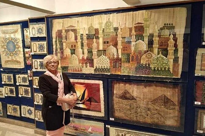 Cairo Shopping tour Private Papyrus Essential oils Bazar Cotton - Mamluk jewelry and the first bazaar stop