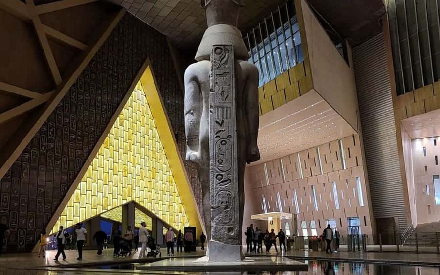 Cairo: The Grand Egyptian Museum Private Guided Tour - The Senusert statues and Grand Staircase
