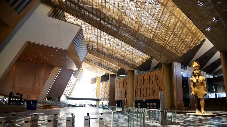 Cairo: The Grand Egyptian Museum Private Guided Tour - Ptolemaic rulers, the Victory Column, and royal objects