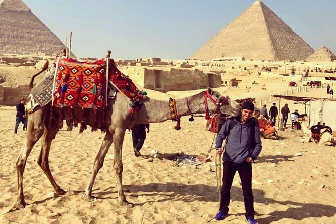 Camel Ride around Giza Pyramids Sunset or Sunrise or any time - What the $10 price really includes
