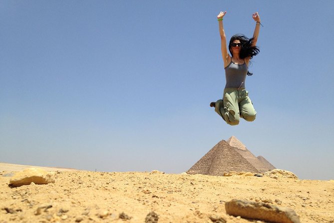 Camel Ride around the Pyramids During Sunrise Or Sunset - Meeting the camels and getting into the saddle