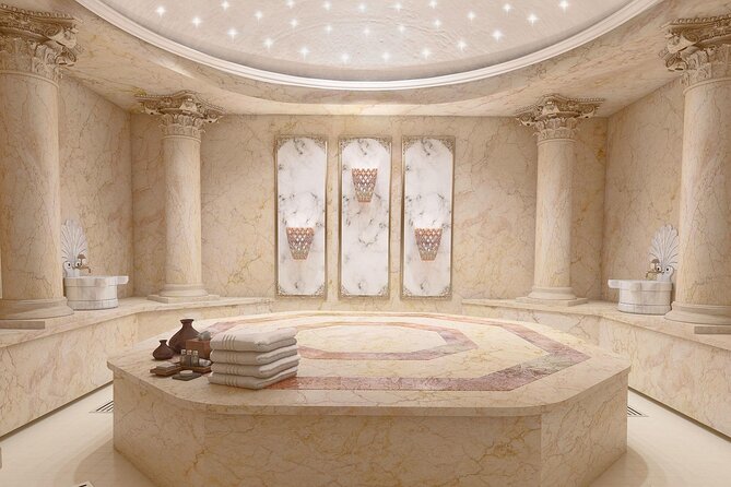 Cleopatra's Deluxe Spa Treatment with Massage, Sauna, and Jacuzzi - A short lounge break with hot drinks