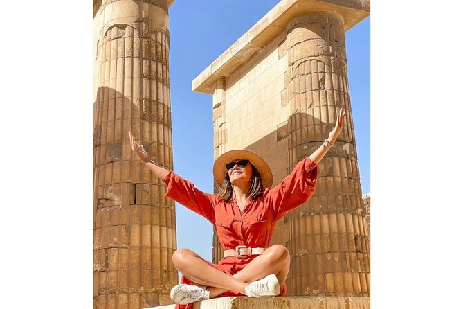 comfort Day tour to Giza pyramids & sphinx, saqqara and Memphis - Why the private format can be worth $115