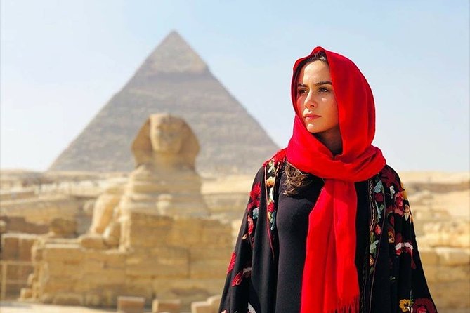 Day Tour Giza Pyramids by Camel In Egypt - The panoramic viewpoint and nine-pyramid view
