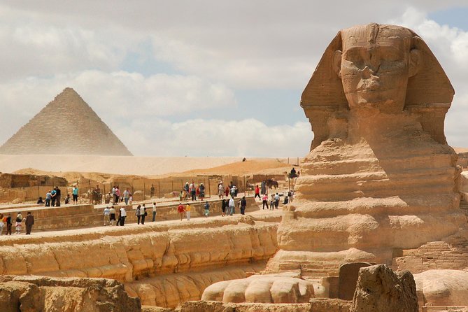 Day Tour Pyramids of Giza and Sphinx from Cairo - A Papyrus Institute Adds a Modern Demonstration