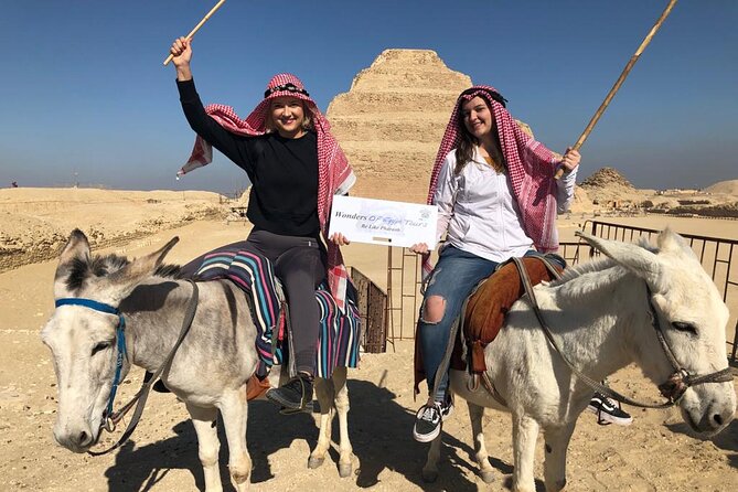 Day Tour To Giza Pyramids, Great Sphinx, Saqqara Pyramids & Memphis Capital - Transport, group size, and the pace