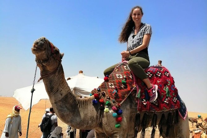 Day Trip to Giza Pyramids Old Cairo Citadel and Bazaar - The Great Sphinx: a short stop with a huge payoff