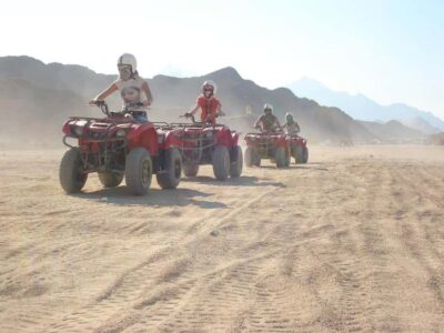 Desert Sunset Quad Bike ATV for 50Km, Oriental Show, Dinner,