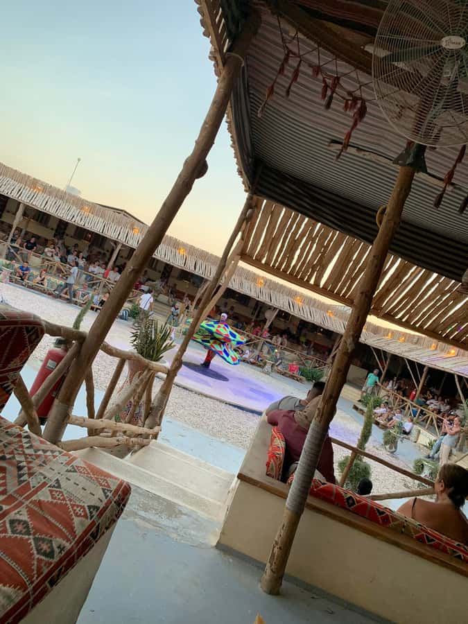 Desert Sunset Quad Bike ATV for 50Km, Oriental Show, Dinner, - The Bedouin village, tea, and short camel ride