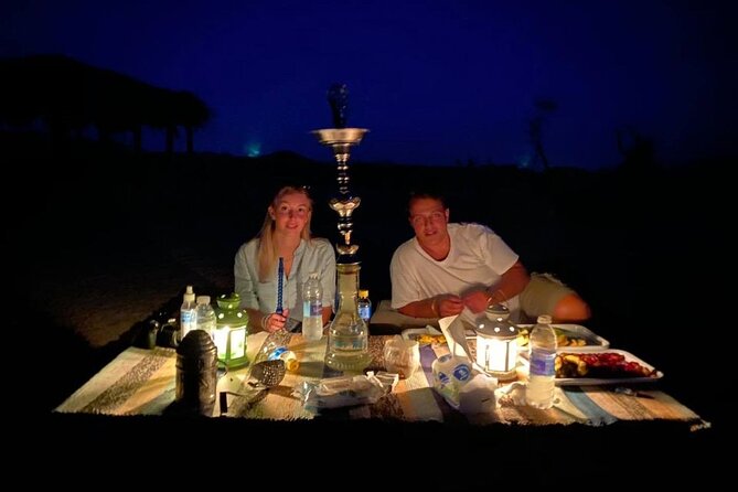 Dining in The Desert - Stargazing through a telescope after dinner