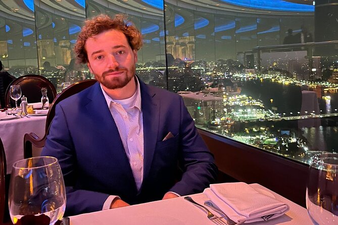 Dinner between clouds by full rotating restaurant - How much value do you get for the price?