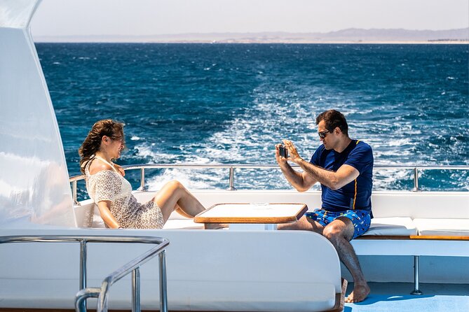 Dolphin House Samadai Reef Boat Snorkeling Trip from Marsa Alam - Buffet lunch with Red Sea views