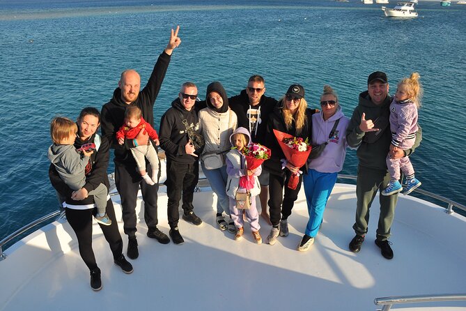 Dolphin House Snorkel & Water Fun Activity with Lunch - Hurghada - Reaching Dolphin House by boat