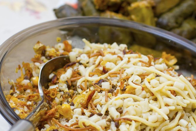 Downtown Cairo Half-Day Tour with Egyptian Dinner - Dinner: koshary, falafel, and ice cream