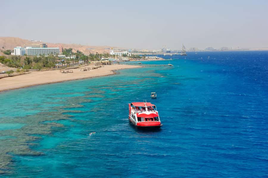 Eilat: 2-Hour Glass-Bottom Boat Tour - A glass-bottom view of the Gulf of Eilat