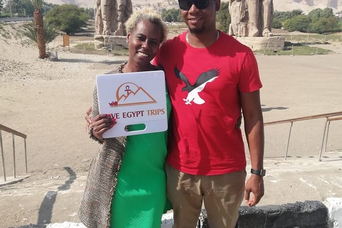 Enjoy Hot Air Balloon,Valley of the kings,Hatshepsut temple in Luxor - The Colossi of Memnon in a quick final stop