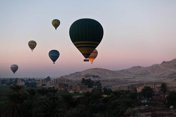 Enjoy Hot Air Balloon,Valley of the kings,Hatshepsut temple in Luxor - What the balloon flight is really like