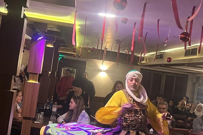 Evening Dinner Nile Cruise in Cairo with Private Transport - The band, belly dancers, and Tanoura performance