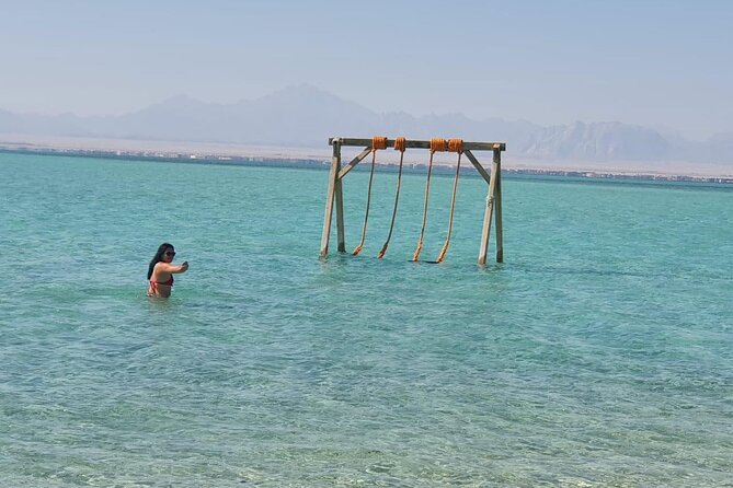 Exclusive Orange Bay Island Luxury Yacht Experience - Hurghada - Two guided snorkeling stops at Red Sea coral reefs