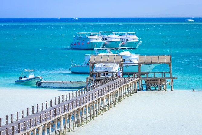 Exclusive Orange Bay Island Luxury Yacht Experience - Hurghada - Orange Bay, white sand, and the quietest part of the day
