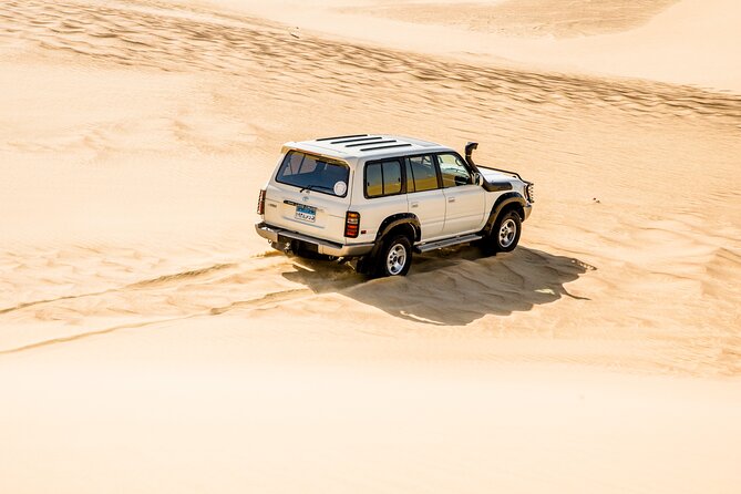 From Cairo 4x4 Safari, Camel Ride, Magic Lake, Waterfalls & Lunch - Barbecue Lunch at the Desert Camp