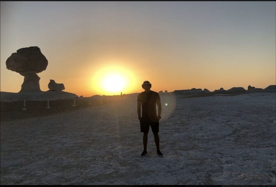 From Cairo: Bahariya Oasis and Black and White Desert Tour - The Black Desert’s Volcanic Hills