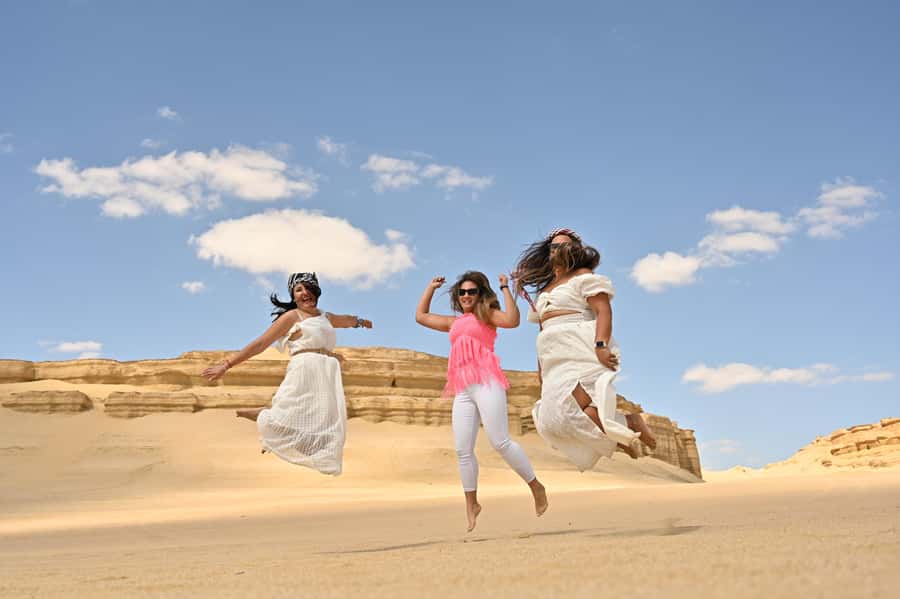 From Cairo: Desert Safari, Camel Ride, Magic Lake, & Lunch - Lunch at the Bedouin desert camp
