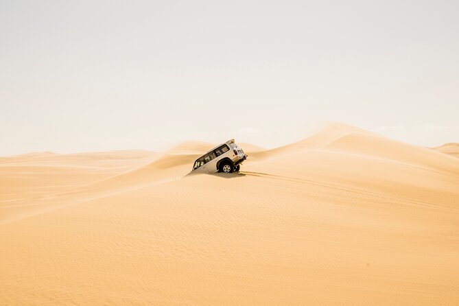 From Cairo: Desert Safari, Waterfalls, Sand boarding and Camel ride with Lunch - Waterfalls between the desert lakes