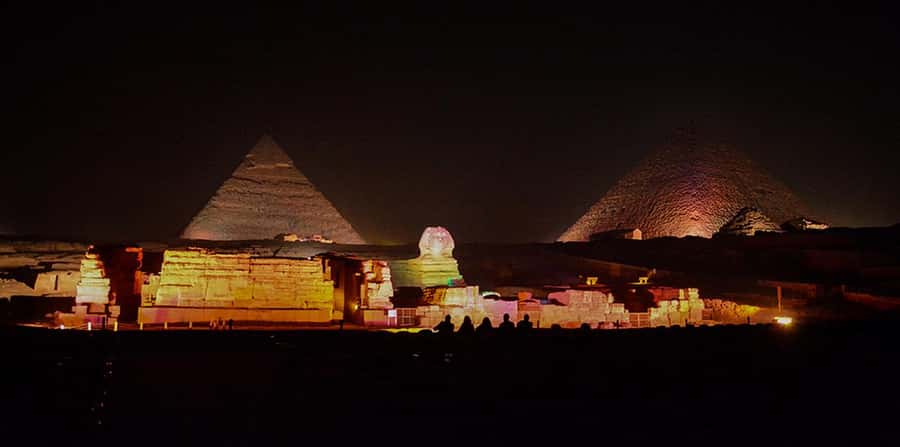 From Cairo: Giza Pyramids Tour with Light Show and Transfer - Key points to know before booking