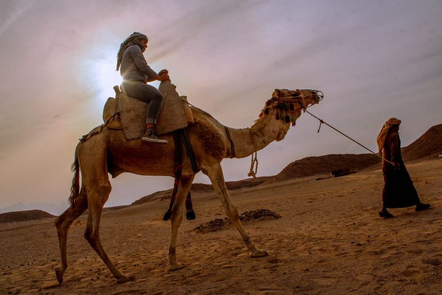 From El Gouna: Dry Canyon Quad Bike Morning Tour - The final ride back to the motor park