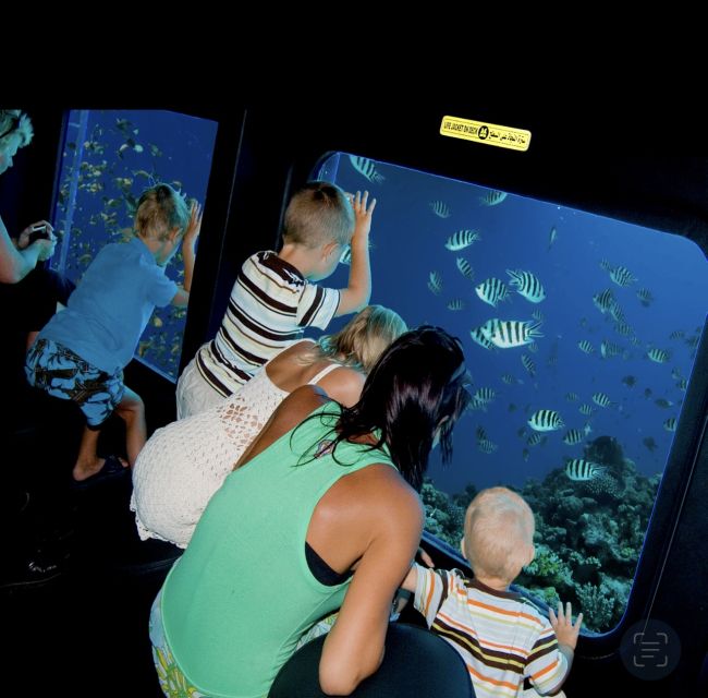 From El Gouna: Royal Seascope Submarine with Snorkel Stop - The 20-minute snorkeling stop