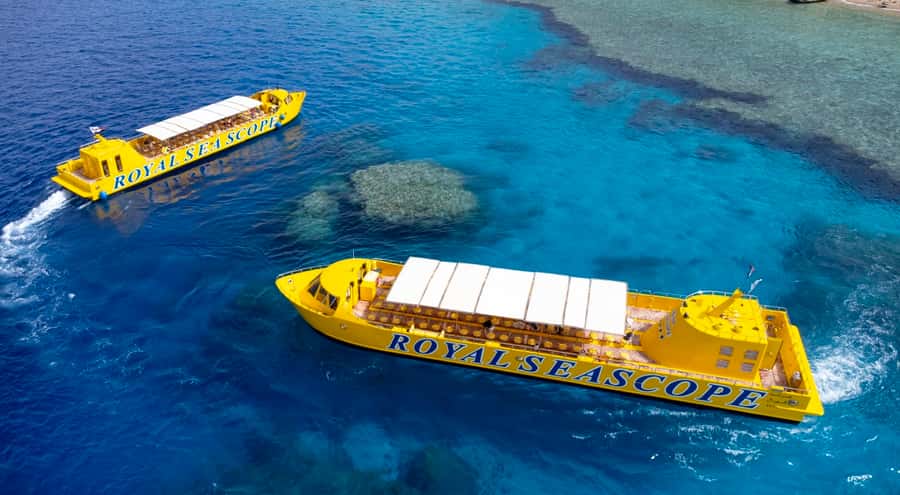 From El Gouna: Royal Seascope Submarine with Snorkel Stop - Leaving El Gouna for Hurghada Marina