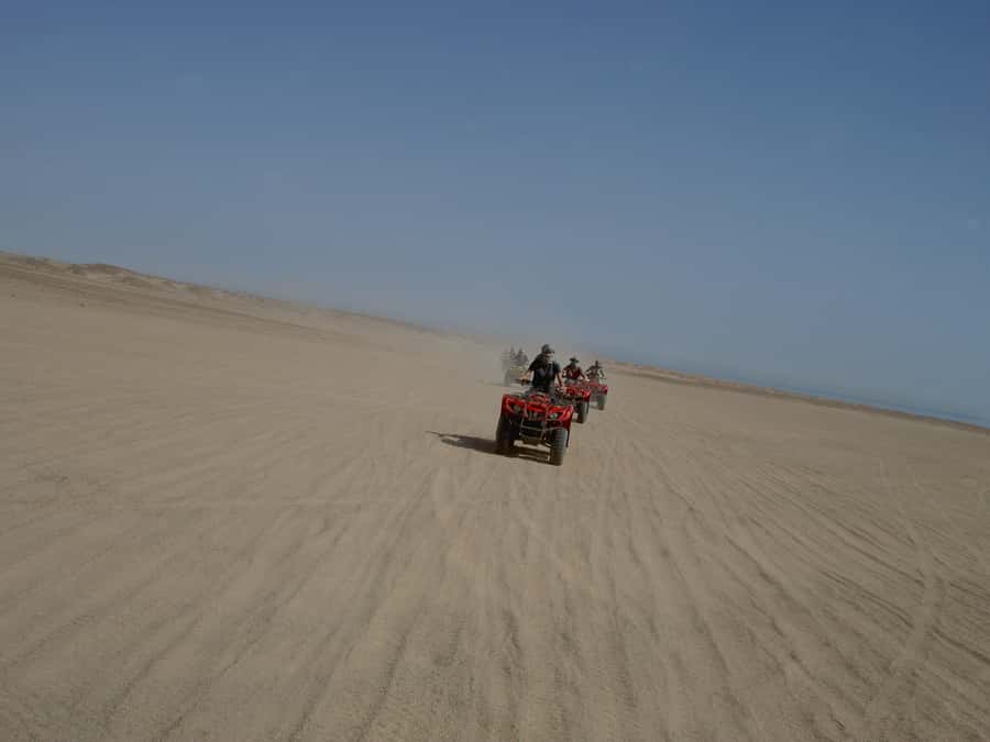 From Hurghada: Makadi Bay ATV Tour - Sandbanks, mountains, and Red Sea views