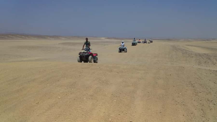 From Hurghada: Makadi Bay ATV Tour - Guides, safety, and the feel of the ride