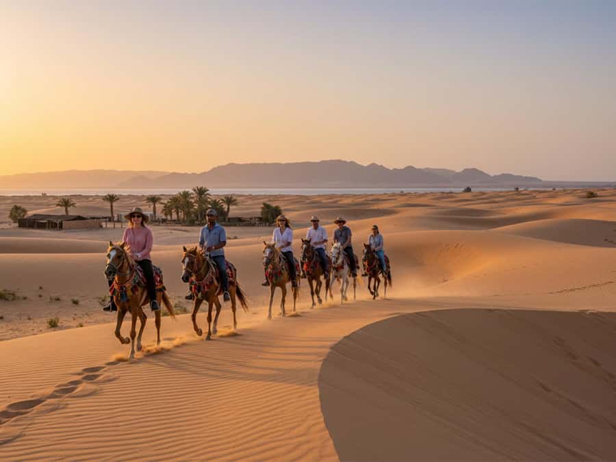 From Hurghada: Makadi Bay Horse Riding Tour - Arriving at the Makadi Bay horse base