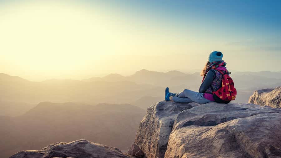 From Sharm: Mount Moses Trekking, Sunrise & Monastery Visit - From Sharm to the foot of Mount Sinai
