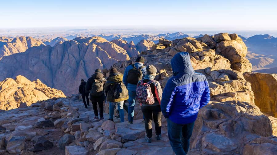 From Sharm: Mount Moses Trekking, Sunrise & Monastery Visit - The camel option and the final 750 steps