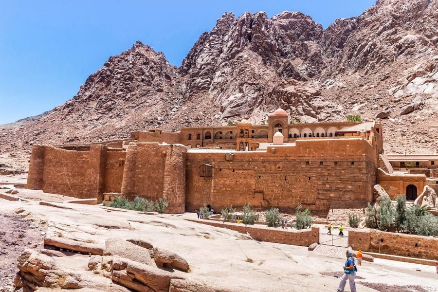 From Sharm: Mount Moses Trekking, Sunrise & Monastery Visit - St. Catherine’s Monastery after the climb