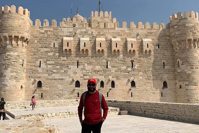 Full-Day Alexandria Private Guided Tour from Cairo with Lunch - Fort Qaitbay at the place of the ancient lighthouse